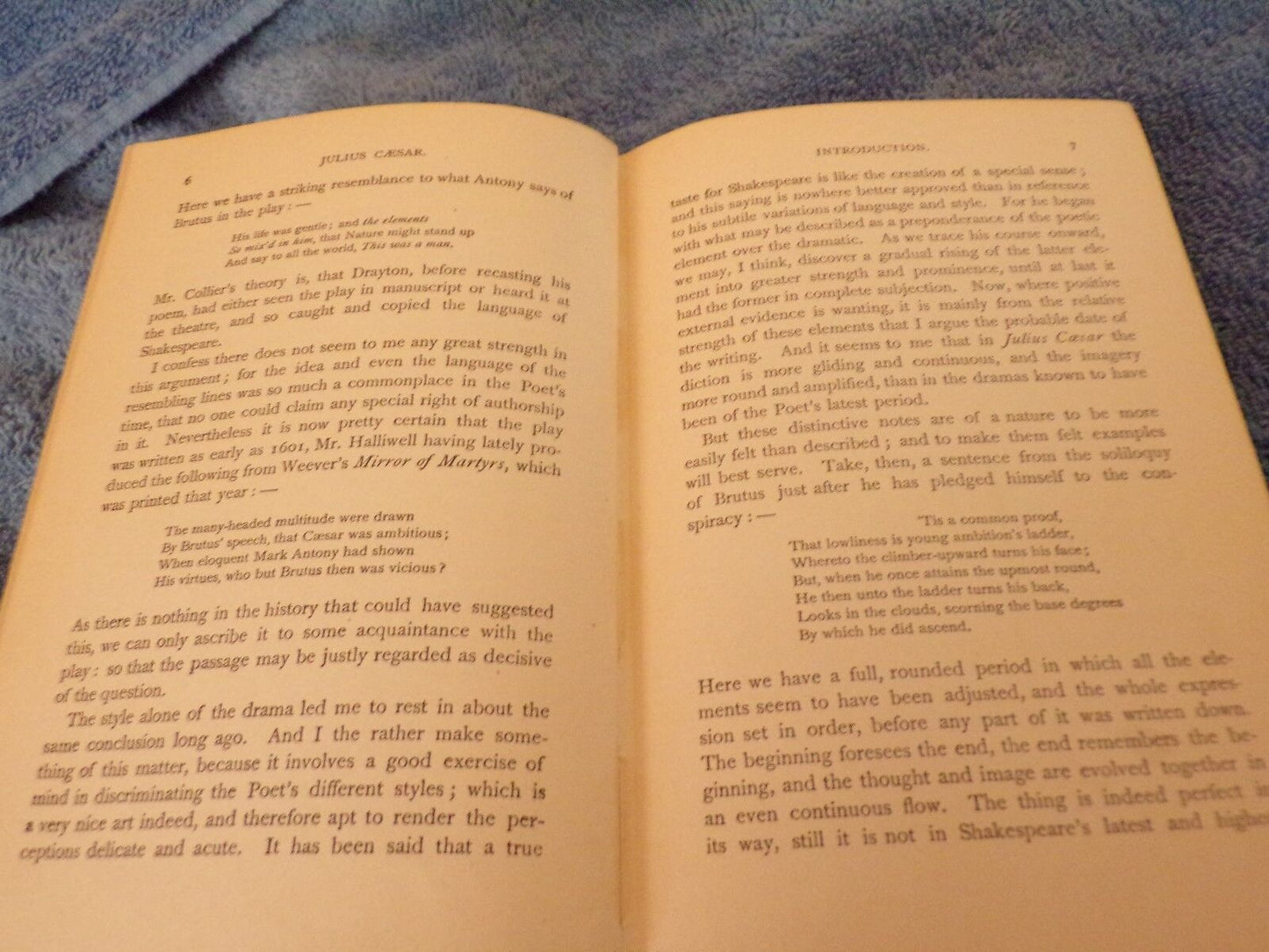 English Standard Edition: "Julius Caesar" by Shakespeare 1879 Printing