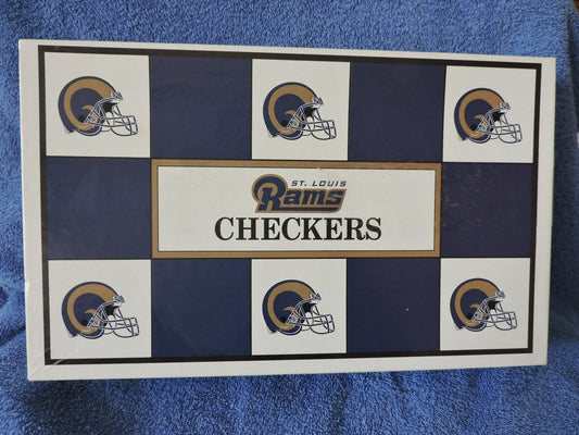 ST. LOUIS RAMS VS 49ers Checkers  Game- Official NFL Game