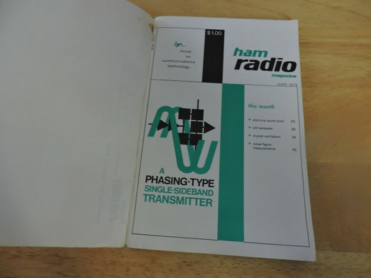 HAM RADIO MAGAZINE JUNE 1975