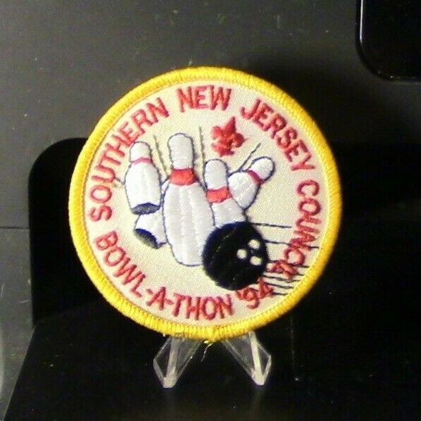 BSA Southern New Jersey Council 1994 BowlAThon Patch