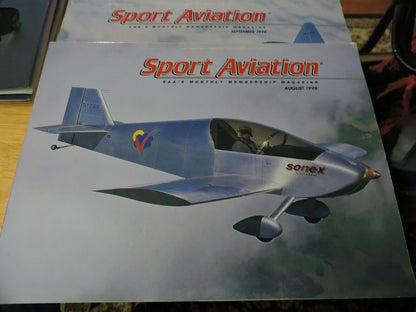 SPORT AVIATION EAA'S  MAGAZINE FEBRUARY, MARCH,JUNE, AUGUST-NOVEMBER  1998