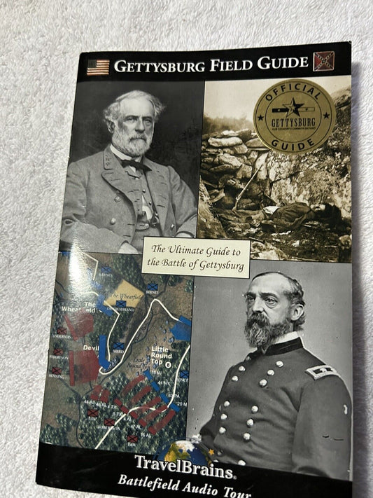 GETTYSBURG FIELD GUIDE  TRAVEL BRAINS BATTLEFIELD AUDIO TOUR  2000