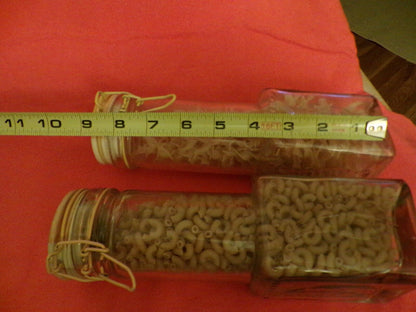 PAIR OF DECORATIVE BOTTLES