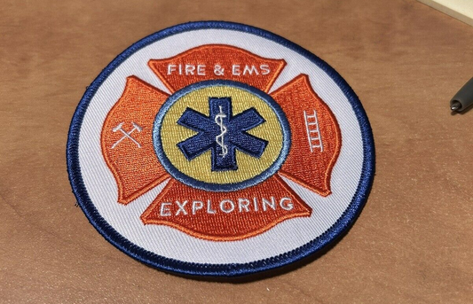 Official BSA: Fire & EMS Explorer Uniform Patch