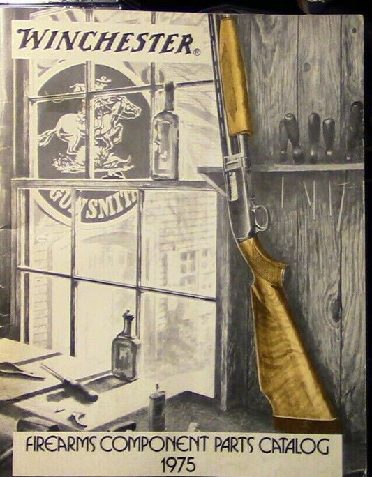 Vintage 1975 Winchester Firearms Component Parts Catalog