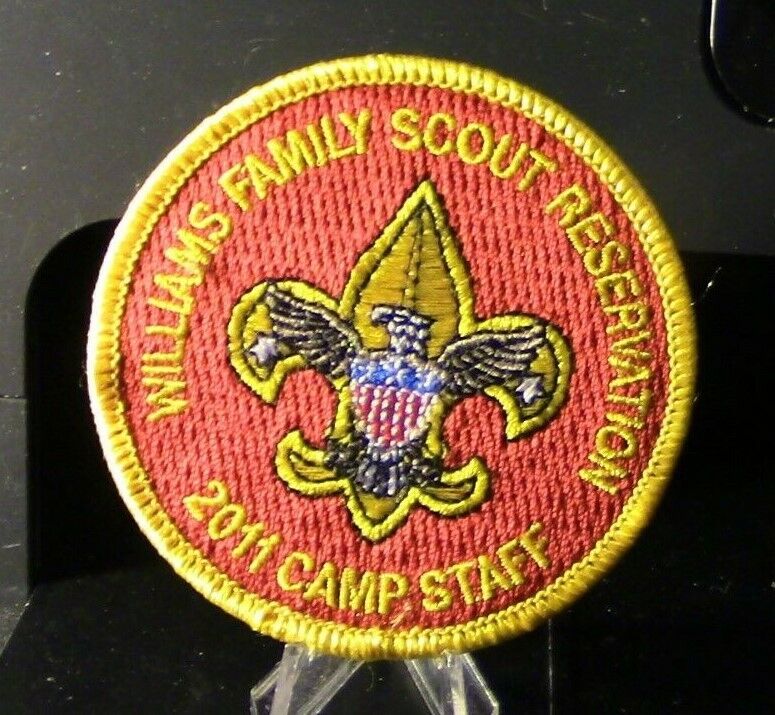 Official BSA:  Winn-Dixie Scout Reservation 2011 Camp Staff Patch