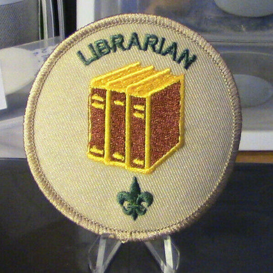 Official BSA: Librarian Patch (Brand New/Never issued)