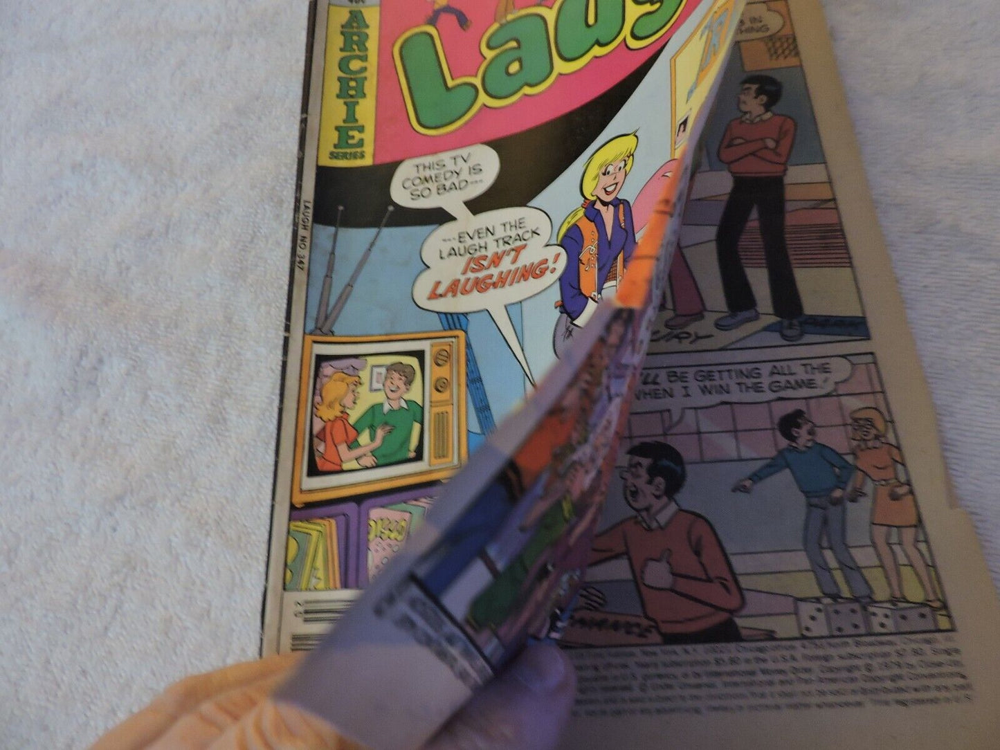 ARCHIE COMICS GROUP  ARCHIE LAUGH   #347 FEBRUARY 1980 UNGRADED