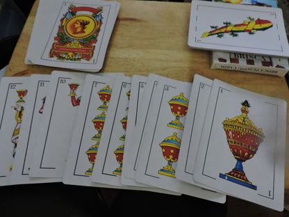 PUERTO RICO SPANISH PLAYING CARDS 7X5 INCHES NIB