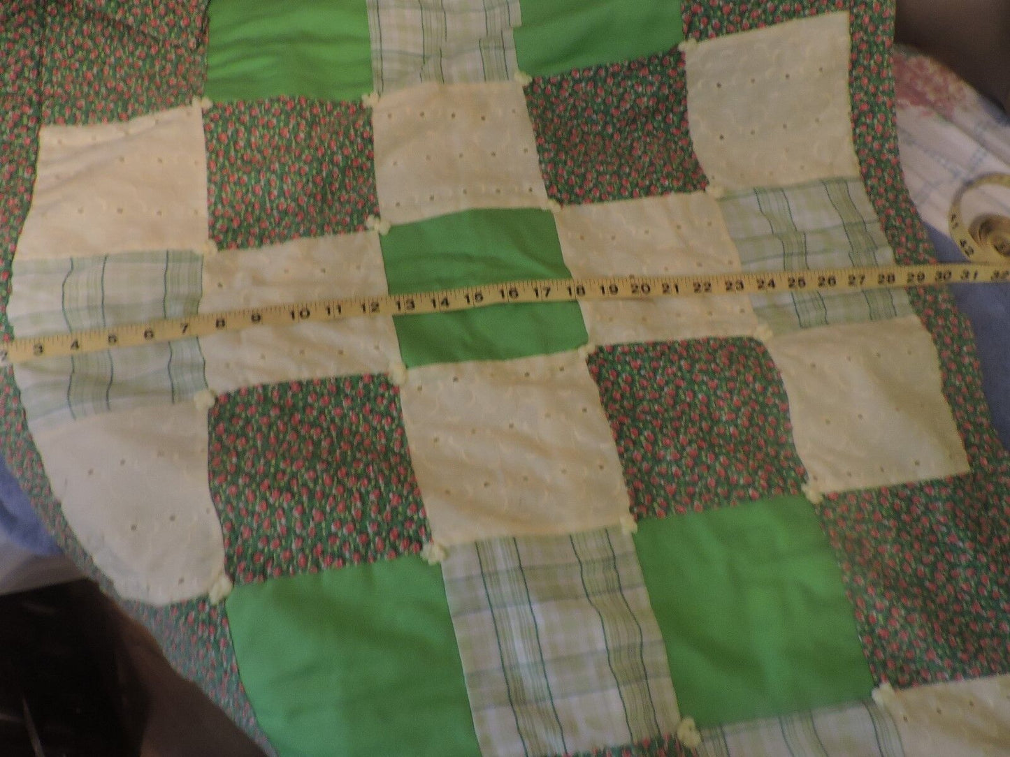 HAND MADE LAP OR BABY QUILT