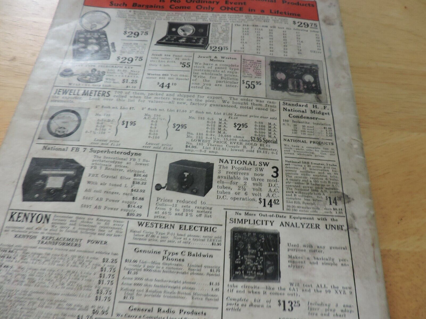 RADIO CRAFT MAGAZINE JULY 1933