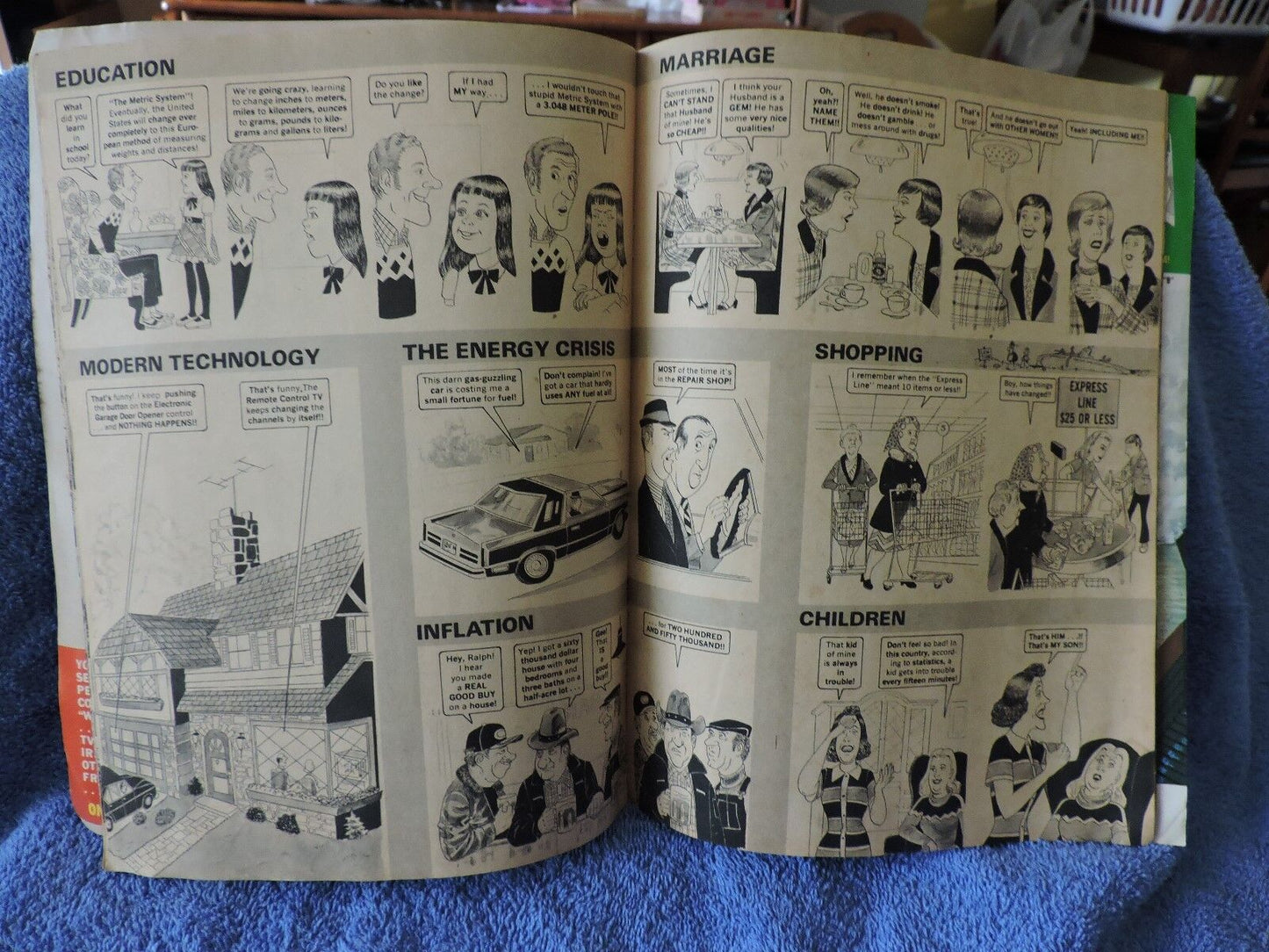 Mad Magazine,No. 221, March, 1981, Shortage Coming