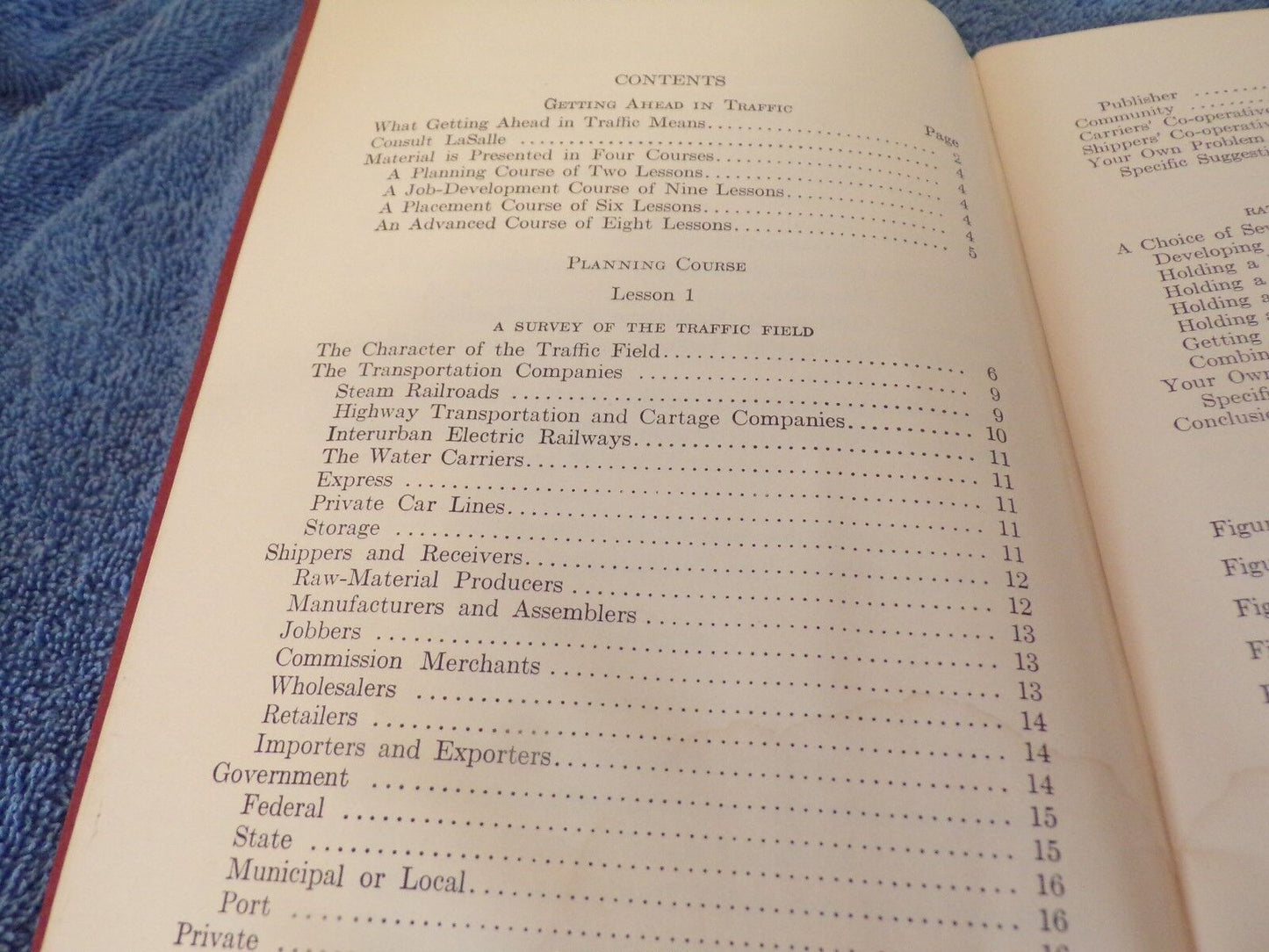 Vintage Book-1936: Getting Ahead In Traffic: Part 1 - The Planning Course