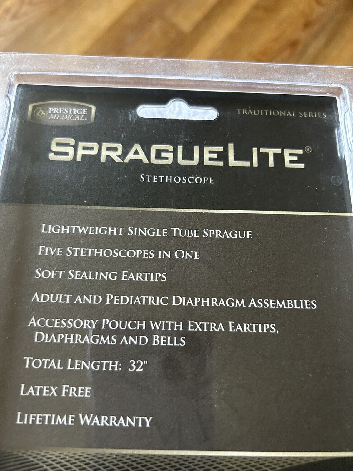 SPRAGUELITE MODEL # S124 STETHOSCOPE NEW IN PACKAGE