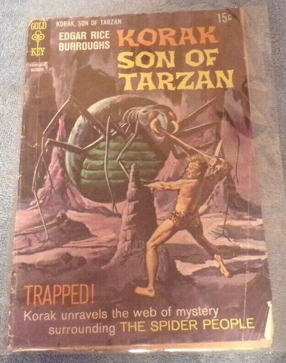 Gold Key Presents: Korak: Son of Tarzan, December 1968, Issue No. 26
