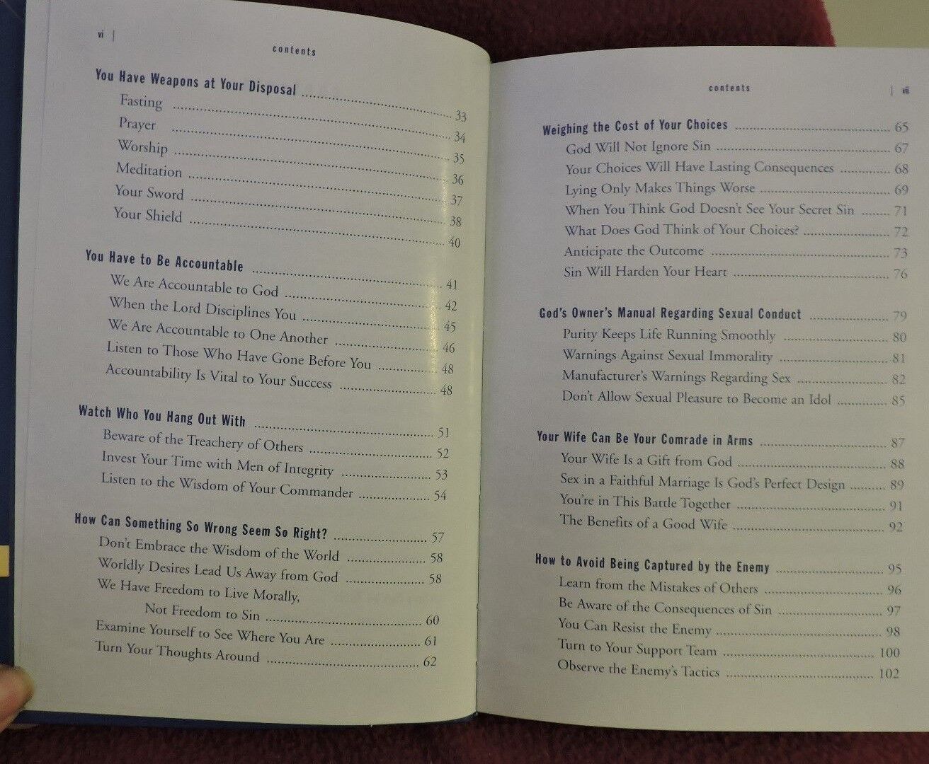 Every Man's Battle Guide: Weapons for the War Against Sexual Temptation 2003