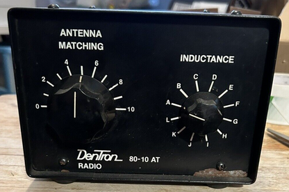 Dentron 80-10 AT Radio Antenna Matching Inductance Tuner for HAM RADIO
