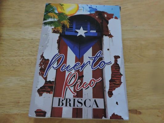 PUERTO RICO SPANISH PLAYING CARDS 7X5 INCHES NIB