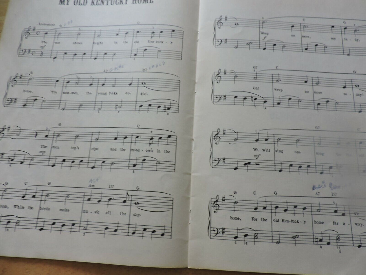 WESLEY SCHAUM PRESENTS STEPHEN FOSTER FAVORITES FOR PIANO OR ORGAN 1970