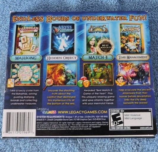 Treasures of the Deep 4  CD  Pack of Computer Games
