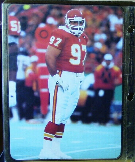 Official NFL: Kansas City Chiefs Player Photo & History): Dan Saleaumua