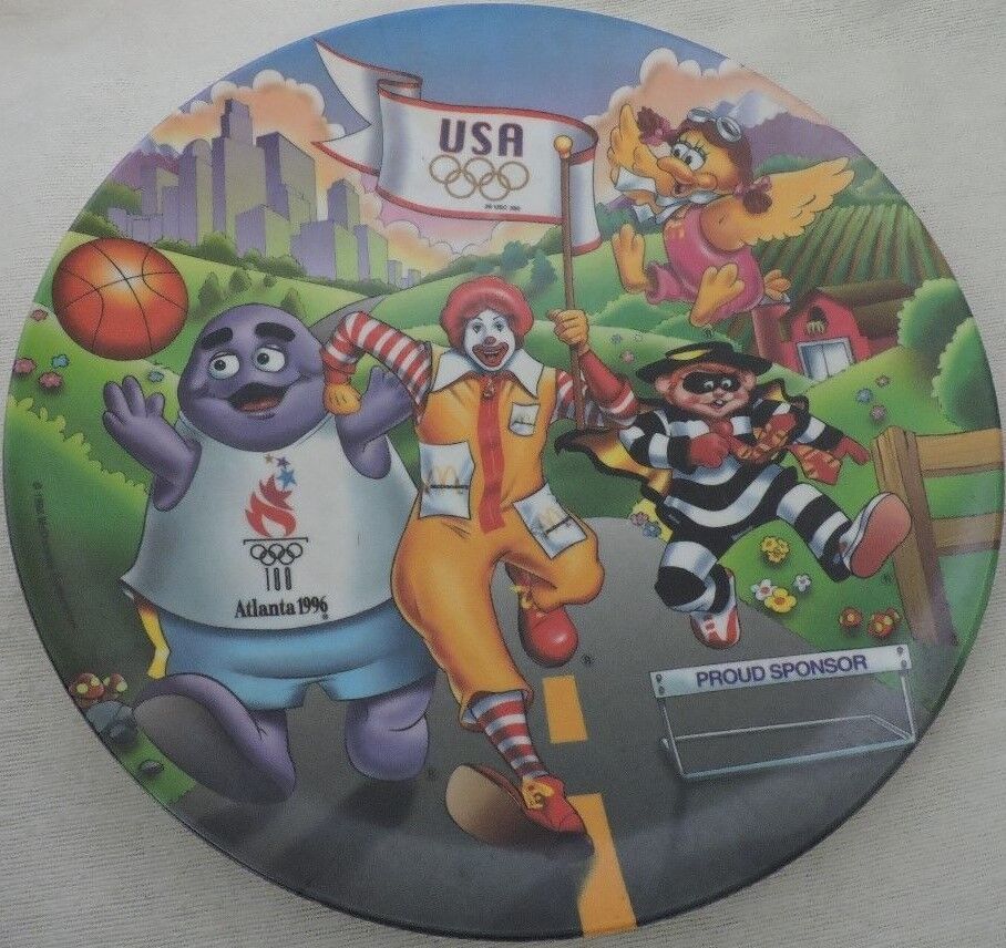 McDonald's Collectible Plates 1995 &1996