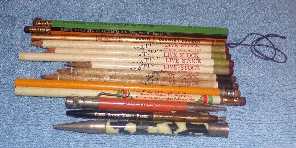lot of 14: Pencils - Livestock & Lumber + Misc (14 pc)
