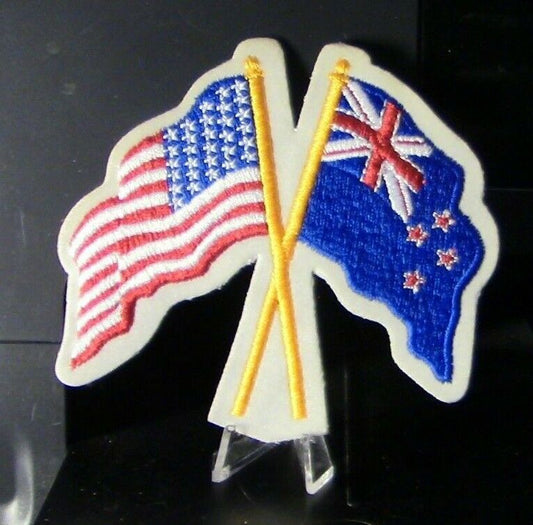 American/British Flag Patch
