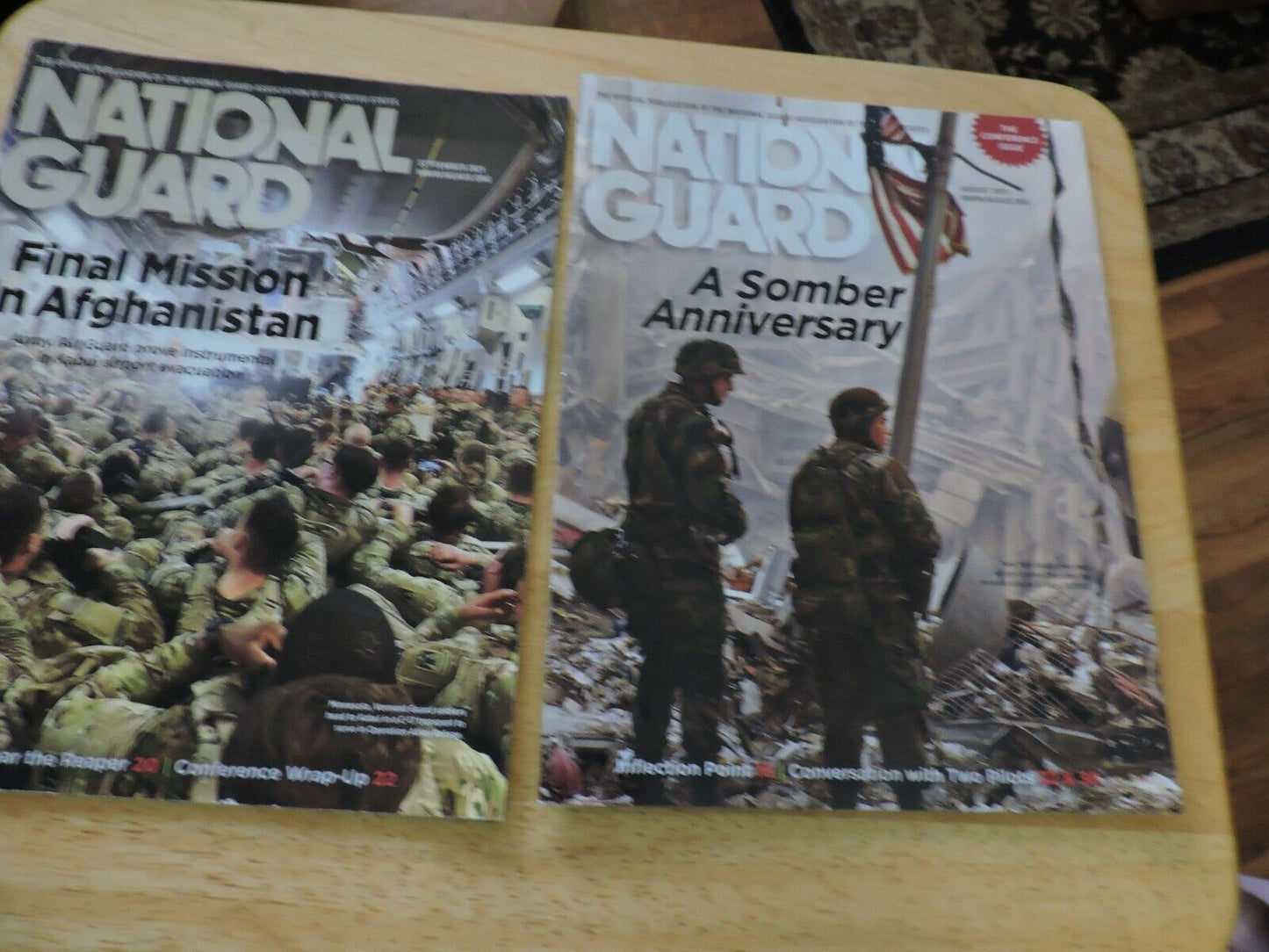 LOT OF 10 NATIONAL GUARD MAGAZINES 2020/2021