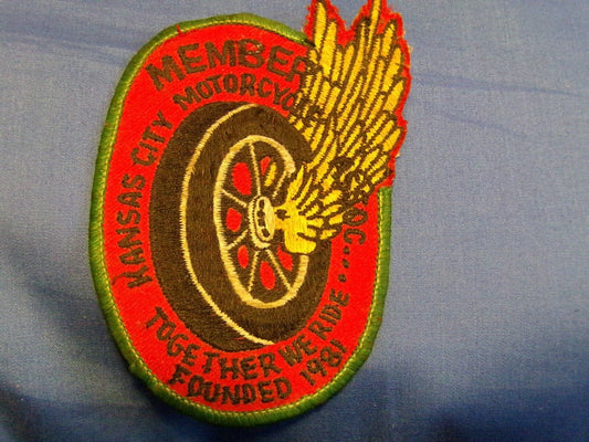 Kansas City Motorcycle Association Patch-