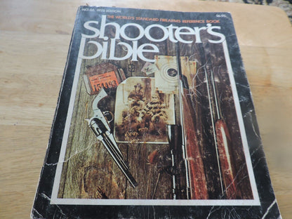 Vintage Shooter's Bible 1975 Edition Firearms Reference Book No.66