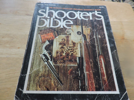 Vintage Shooter's Bible 1975 Edition Firearms Reference Book No.66