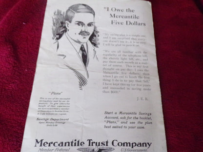 Saint Louis 1922-1923 Season Program at the Odeon-St Louis, MO