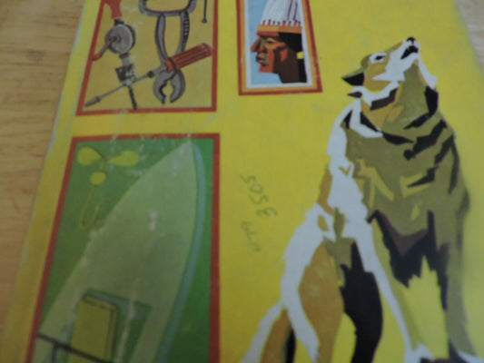 THE CUB SCOUT WOLF HANDBOOK  1970 PRINTING