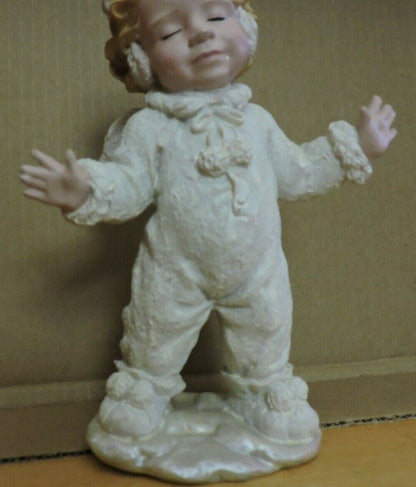 BABY ANGEL 7.5 INCHES TALL--CERAMIC