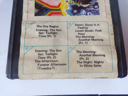 The Moody Blues: Days of Future Passed Vintage 8-Track Tape
