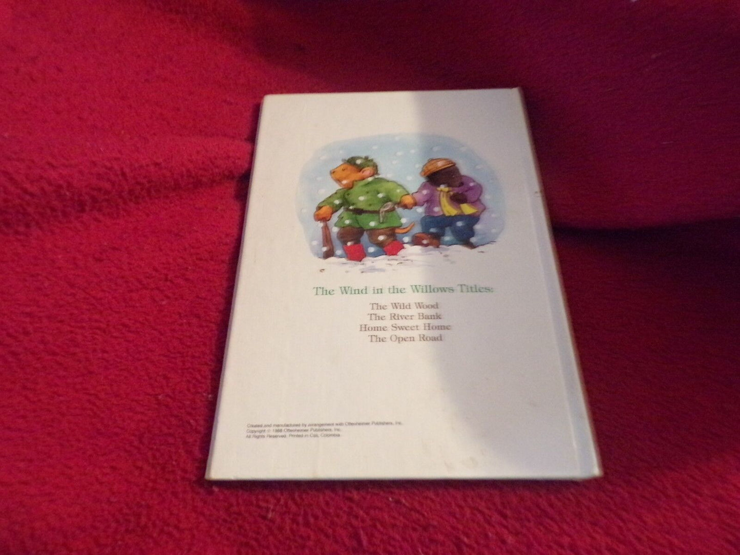The Wind in the Willows: The Wild Wood Pop Up Childrens Book