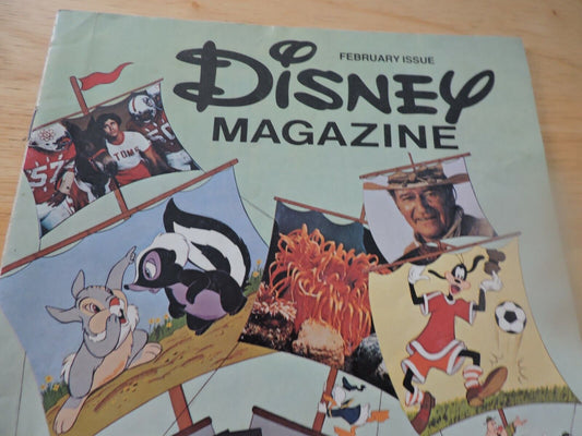 DISNEY MAGAZINE--FEBRUARY 1976
