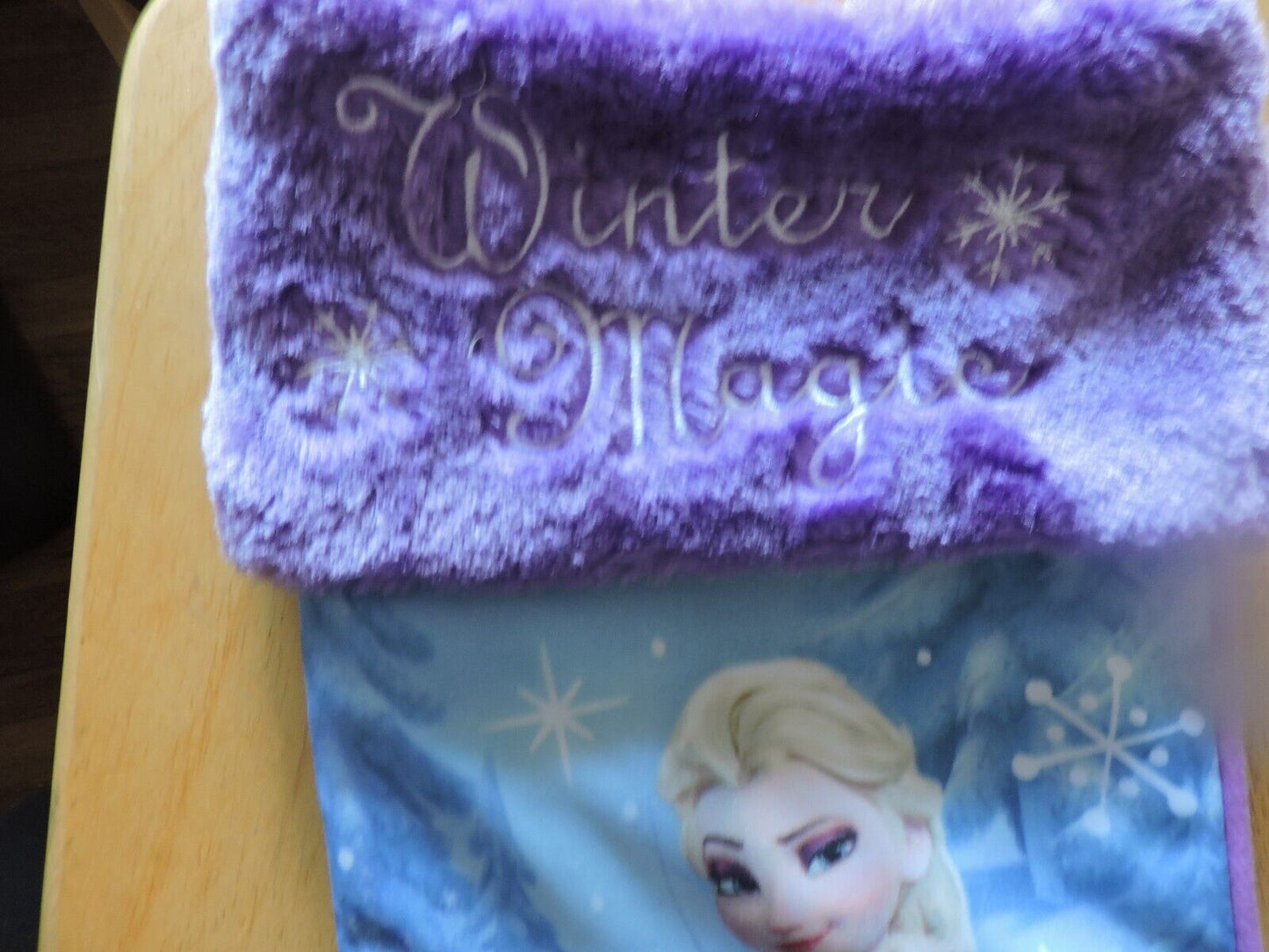 WINTER MAGIC CHRISTMAS STOCKING 16X9 INCHES
