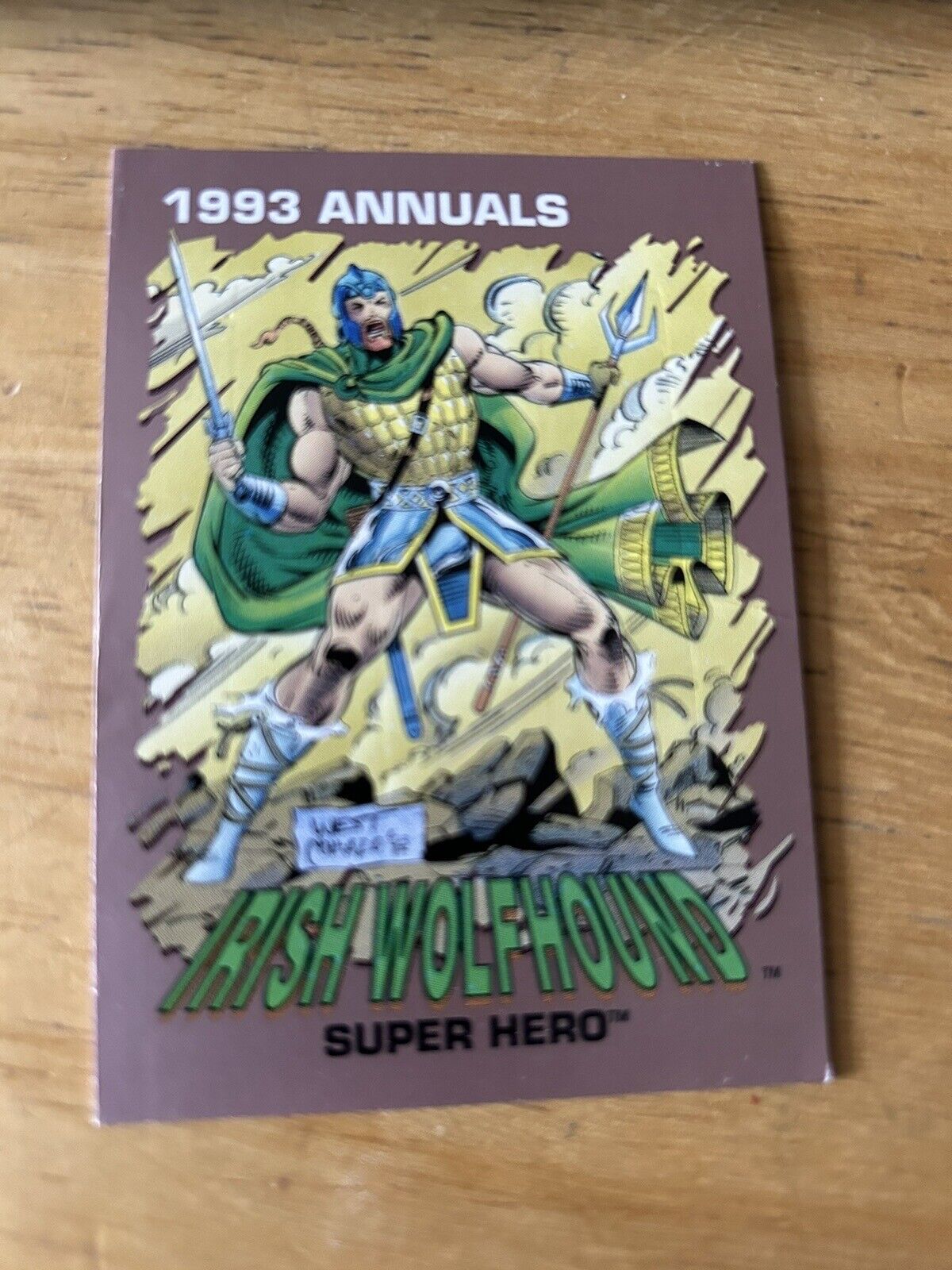 Marvel Comics:  Guardians of the Galaxy, The War of the Worlds Plus trading Card
