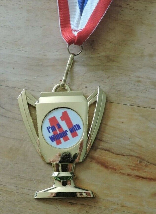 Im A Winner With A1 Medal And Ribbon