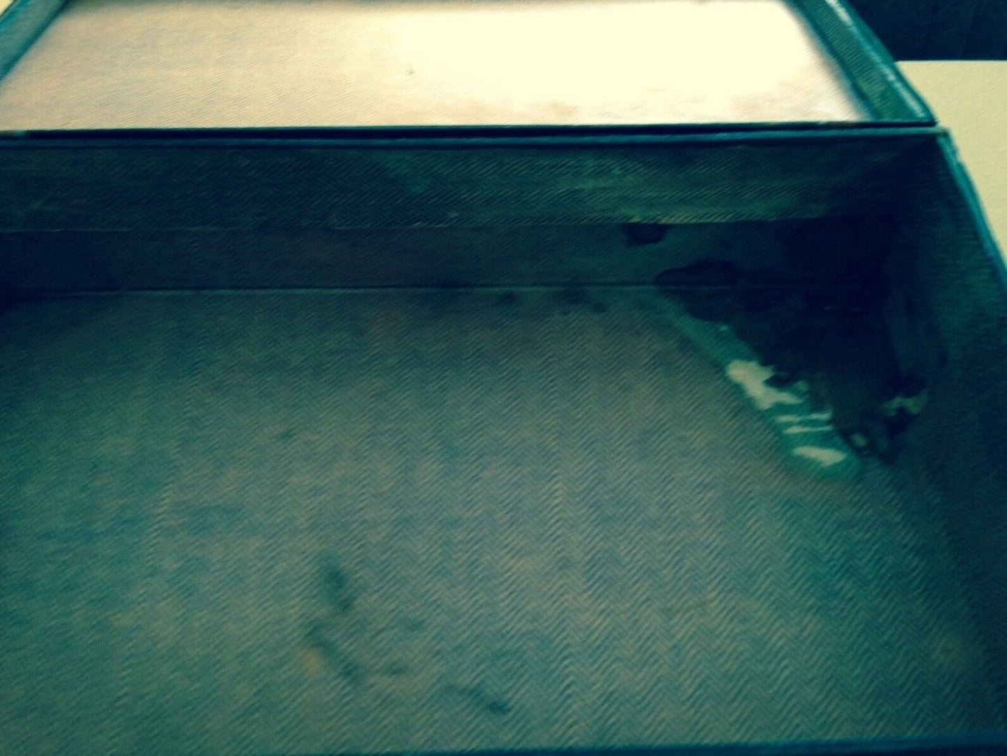VINTAGE  ALUMINUM SUITCASE