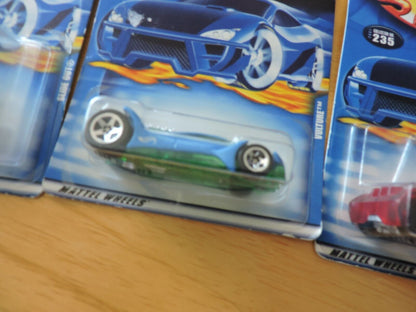 HOT WHEELS CARS--SET OF FOUR--# 129, 138, 152, 235