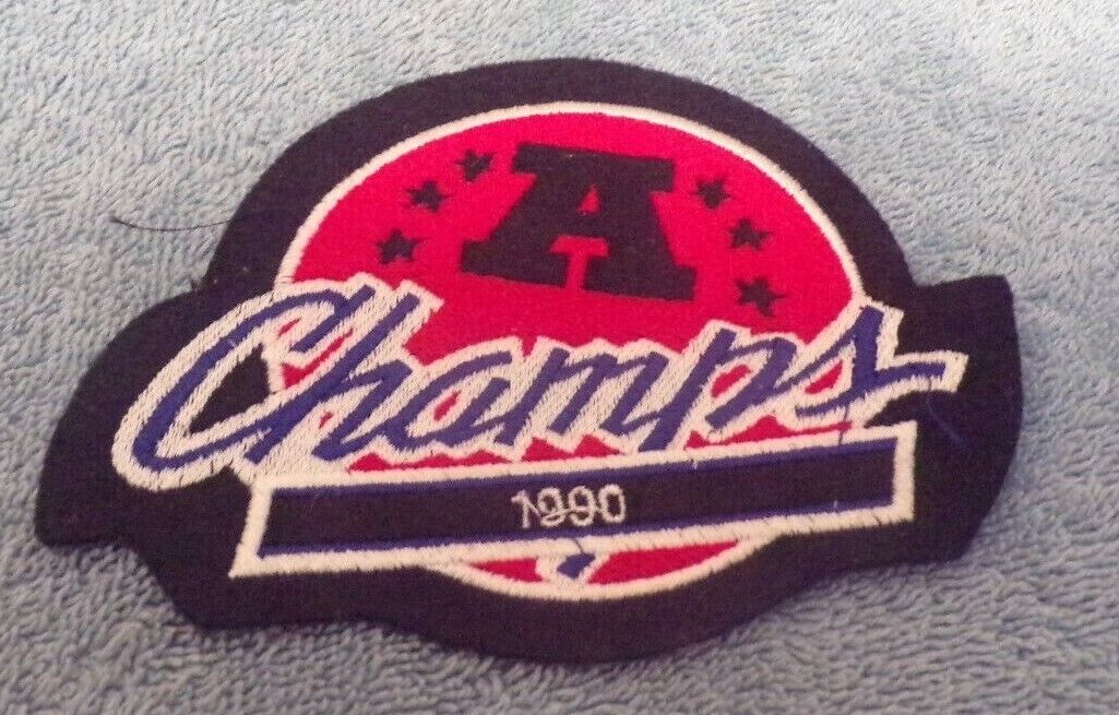 NFL American Football Conference Champs (Buffalo) 1990 Patch
