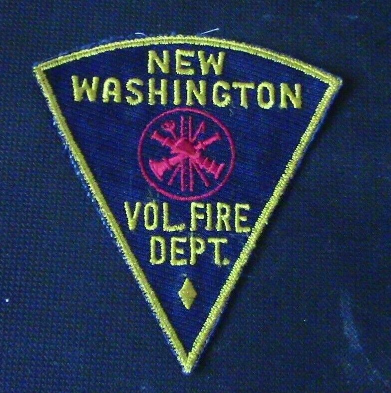 Company Closed:   New Washington Volunteer Fire Dept. Patch