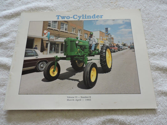 Two Cylinder Volume 6 Number 2 1993  JOHN DEERE