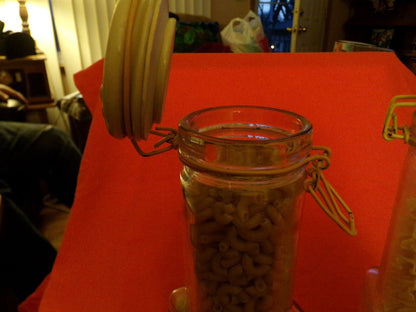 PAIR OF DECORATIVE BOTTLES