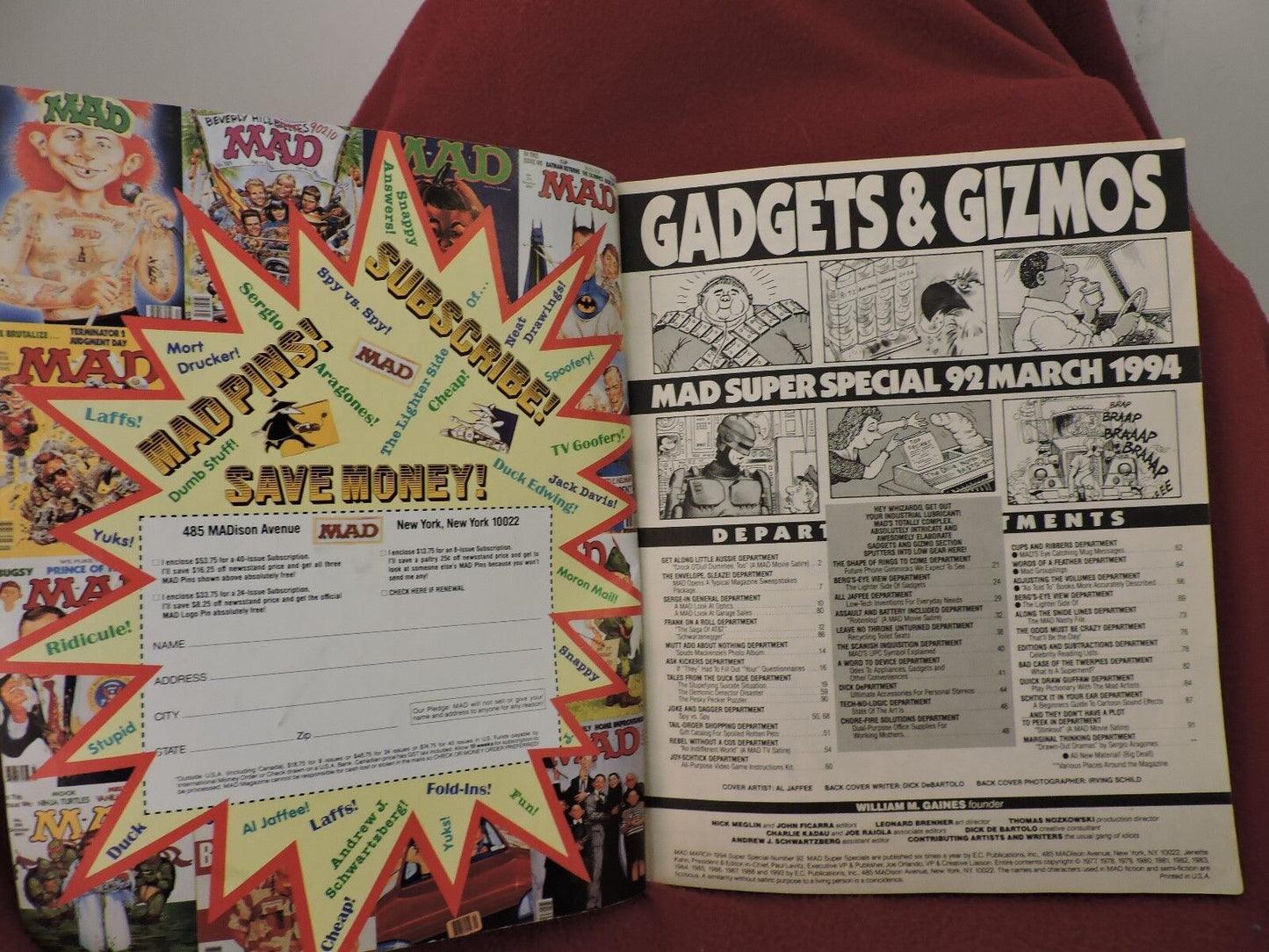 Mad Magazine - Super Special - March 1994
