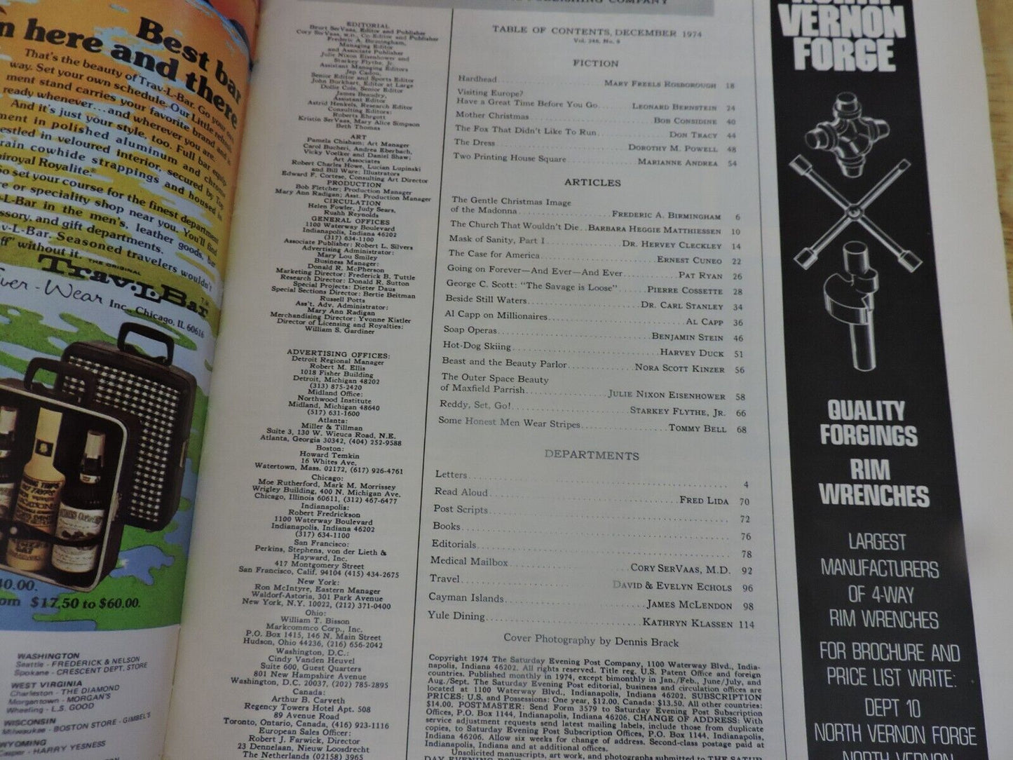 The Saturday Evening Post  December 1974