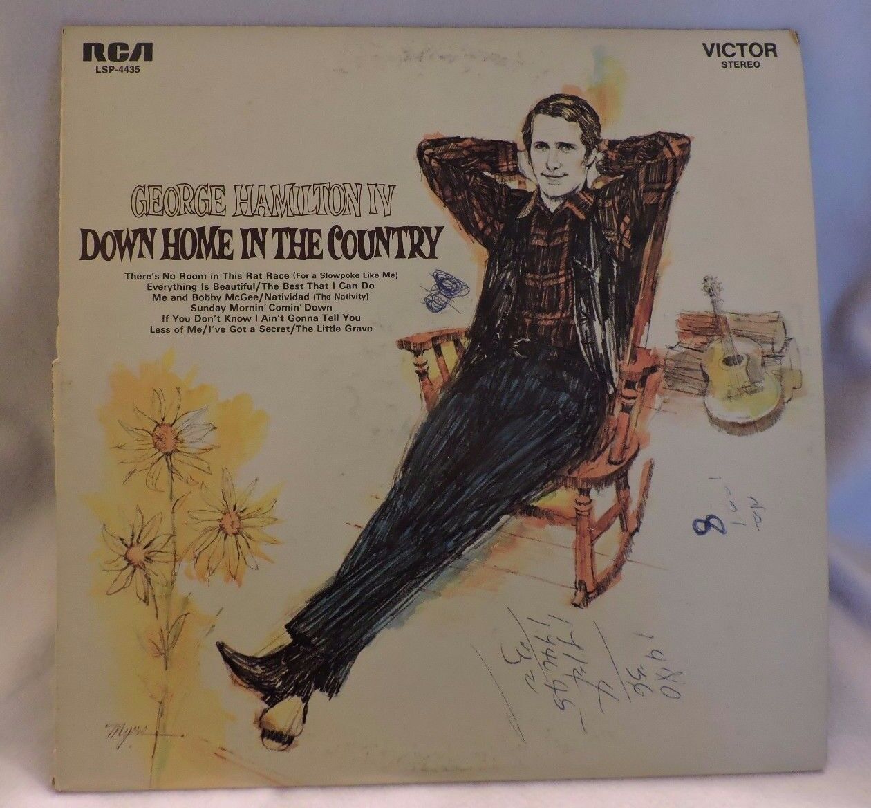 George Hamilton - Down Home in the Country 1970 Record